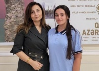 Bir direktor və bir şagird – Mehriban Hacıyeva və Ayan İsmayılova